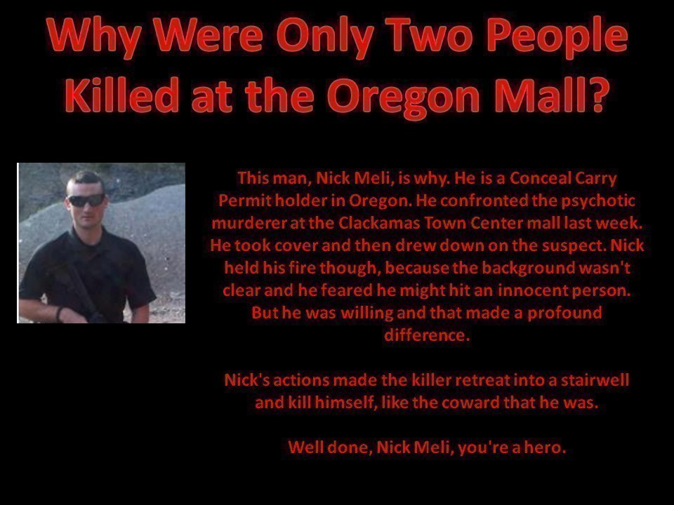 Why Were Only Two People Killed at the Oregon Mall?