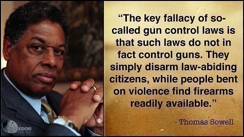 The Key Fallacy of So-called Gun Control Laws is That Such Laws Do Not in Fact Control Guns.