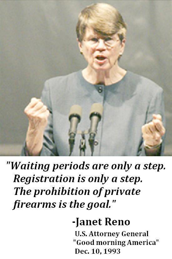 The Prohibition of Private Firearms is the Goal