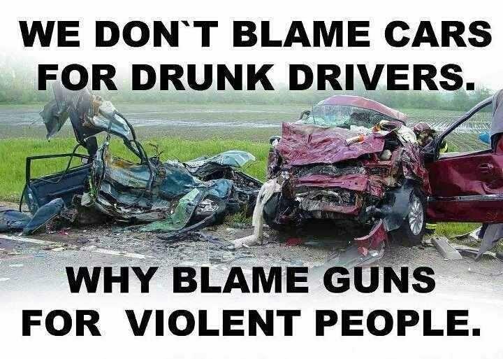 Why Blame Guns for Violent People?