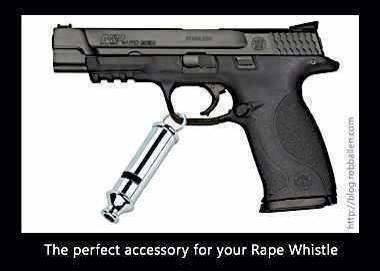 The Perfect Accessory for Your Rape Whistle