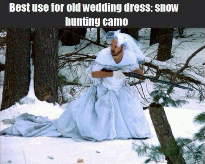 best-use-for-an-old-wedding-dress-snow-hunting-camo